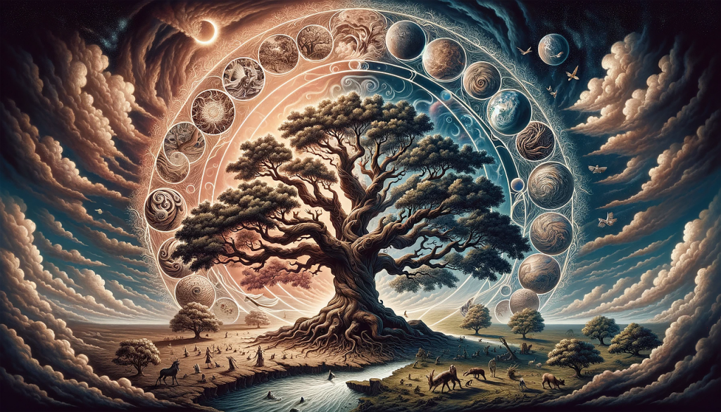 ai generated, tree of life, earth